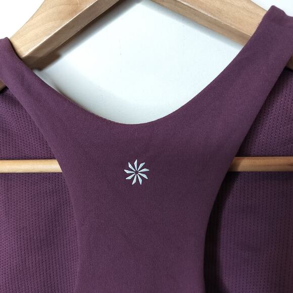 Athleta Girl Long Line Sports Bra Cropped Tank - Picture 4 of 5